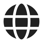 Globe SVG Icon